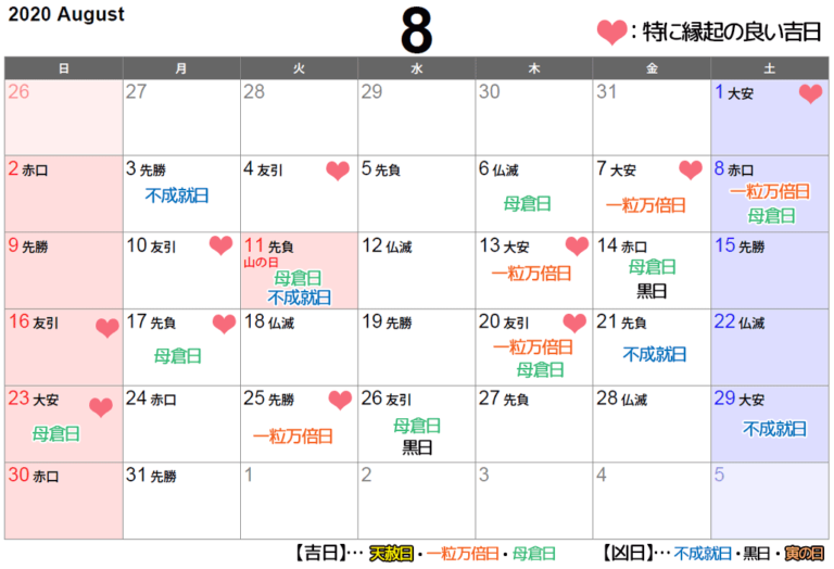 【2020年版】結婚式のお日取りで縁起のいい日はいつ?月ごとの特徴とオススメの日を解説 ブライダルフェアに行く前に読むサイト 式場選びや結婚準備で後悔しないためのコツ・注意点 【2020年版】結婚式のお日取りで縁起のいい日はいつ?月ごとの特徴とオススメの日を解説 ブライダルフェアに行く前に読むサイト 式場選びや結婚準備で後悔しないためのコツ・注意点